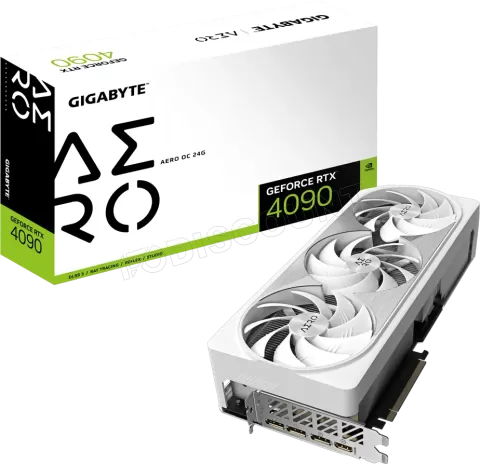 Photo de Carte Graphique Nvidia Gigabyte GeForce RTX 4090 Aero OC 24Go