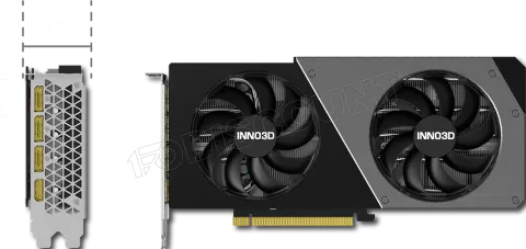 Photo de Carte Graphique Nvidia Inno3D GeForce RTX 4070 Ti Super Twin X2 16Go