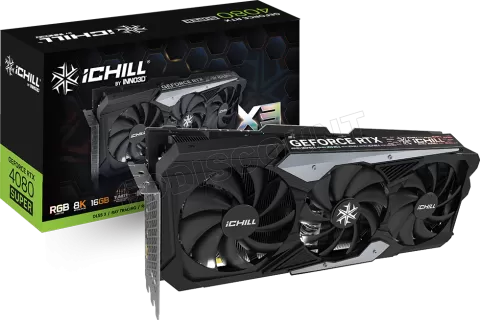 Photo de Carte Graphique Nvidia Inno3D GeForce RTX 4080 Super iChill X3 16Go