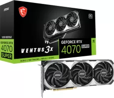 Photo de Carte Graphique Nvidia MSI GeForce RTX 4070 Super Ventus 3X OC 12Go