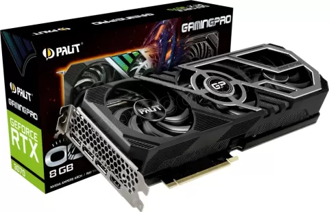 palit RTX3070 GAMINGPRO 8G | autoplacasjpg.com.br