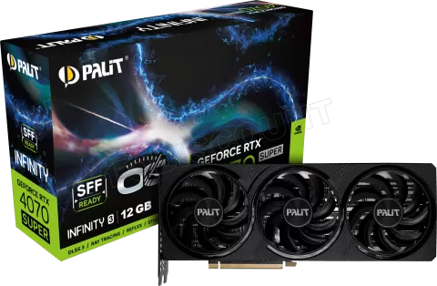 Photo de Carte Graphique Nvidia Palit GeForce RTX 4070 Super Infinity 3 OC 12Go