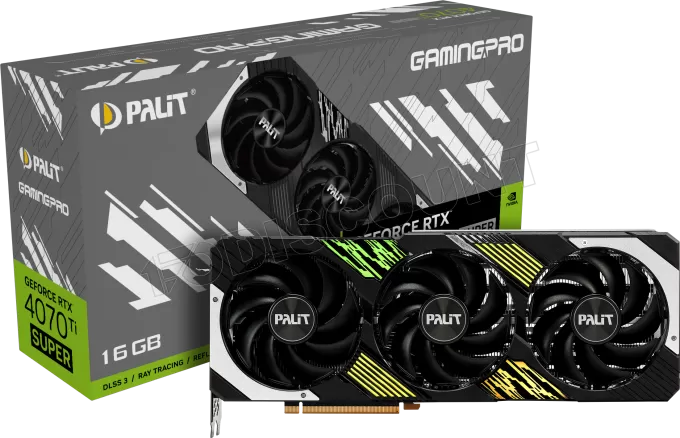 Carte Graphique Nvidia Palit GeForce RTX 4070 Ti Super GamingPro 16Go