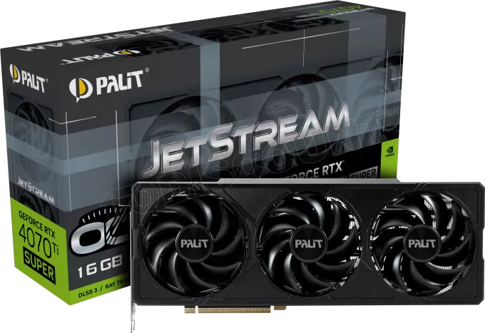 Carte Graphique Nvidia Palit GeForce RTX 4070 Ti Super JetStream OC 16Go