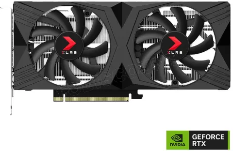 Photo de Carte Graphique Nvidia PNY GeForce RTX 4060 Ti XLR8 Verto Dual Fan OC 16Go