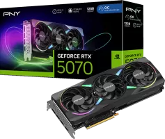 Photo de PNY RTX 5070 Epic-X Triple Fan OC