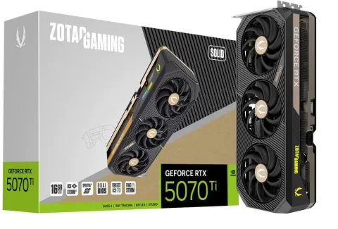 Photo de Carte Graphique Zotac GeForce RTX 5070 Ti Solid