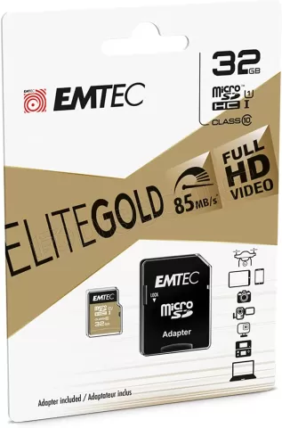 Carte mémoire micro SD Emtec 32 Go : prix, avis, caractéristiques
