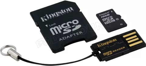 KINGSTON Carte micro SD avec adapteur - 128 Go