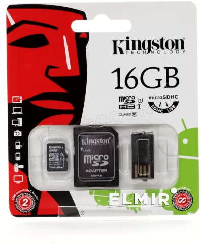 Kingston - Carte Micro SD - 16 Go