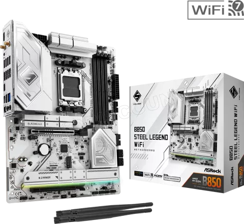 Photo de Carte Mère ASRock B850 Steel Legend WiFi (AM5)