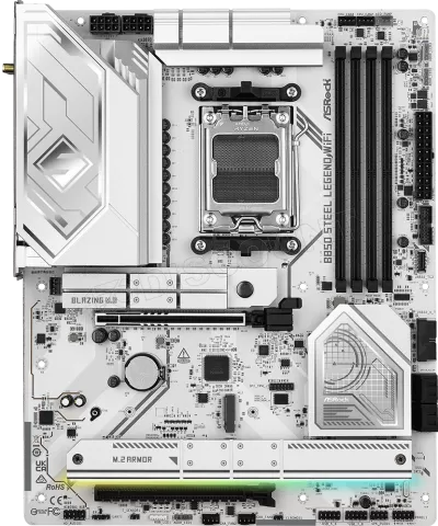 Photo de Carte Mère ASRock B850 Steel Legend WiFi (AM5)