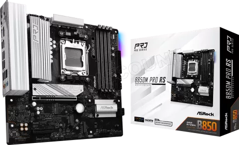 Photo de Carte Mère ASRock B850M Pro Race Sport (AM5) Micro ATX