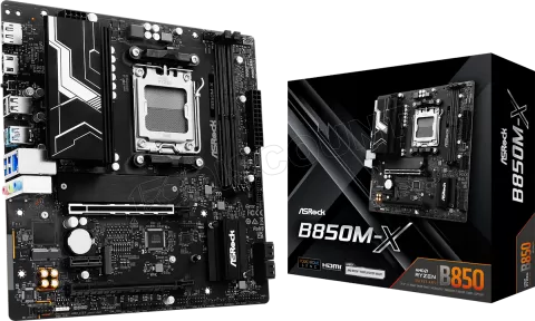 Photo de Carte Mère ASRock B850M-X (AM5) Micro ATX