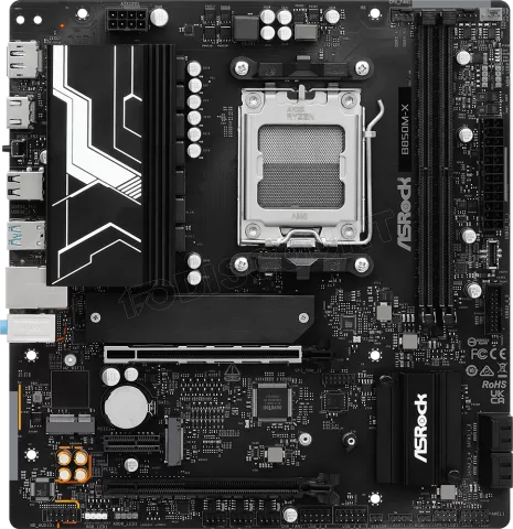 Photo de Carte Mère ASRock B850M-X (AM5) Micro ATX