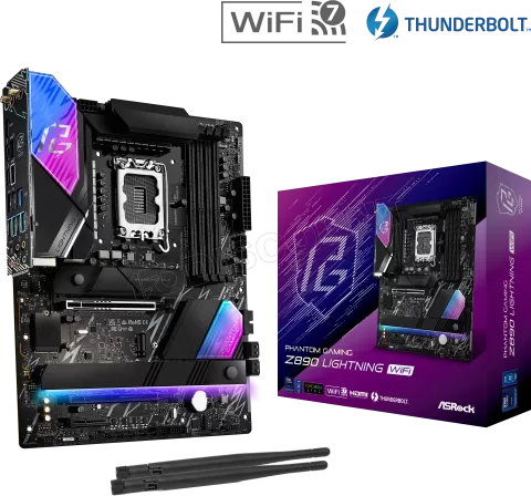 Photo de Carte Mère ASRock Z890 Lightning WiFi (Intel LGA 1851)