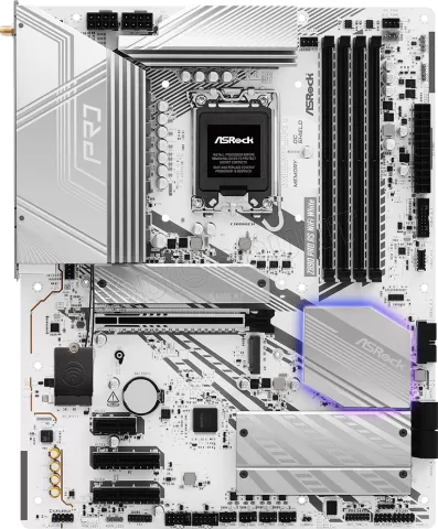 Photo de Carte Mère ASRock Z890 Pro Race Sport WiFi White (Intel LGA 1851)