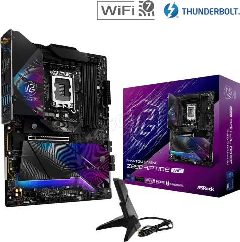 Photo de Carte Mère ASRock Z890 Riptide WiFi (Intel LGA 1851)