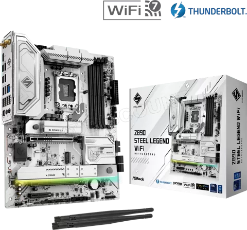 Photo de Carte Mère ASRock Z890 Steel Legend WiFi (Intel LGA 1851)