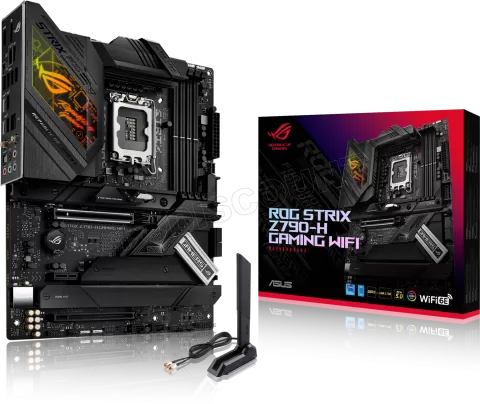 Photo de Carte Mère Asus Rog Strix Z790-H Gaming WiFi DDR5 (Intel LGA 1700)