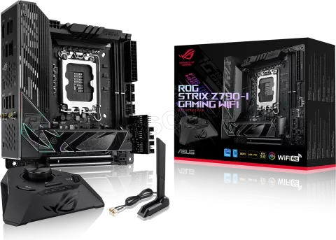 Photo de Carte Mère Asus Rog Strix Z790-I Gaming WiFi DDR5 (Intel LGA 1700) Mini ITX