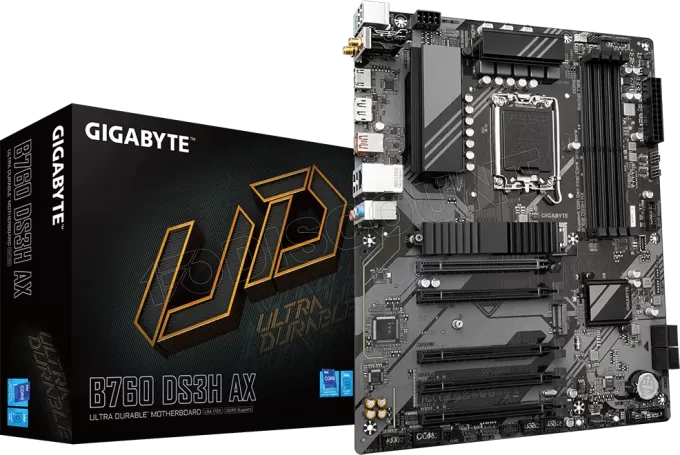 Carte Mère Gigabyte B760 DS3H AX DDR5 (Intel LGA 1700)