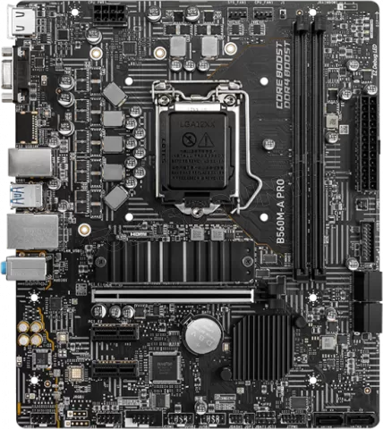 Carte Mère MSI B560M-A Pro (Intel LGA 1200) Micro ATX à prix bas