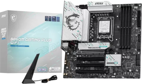 Photo de Carte Mère MSI B860M Gaming Plus WiFi (Intel LGA 1851) Micro ATX