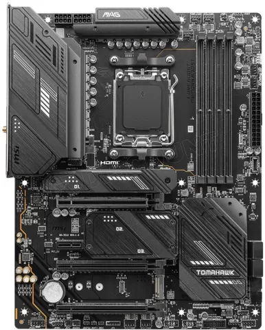 Photo de Carte Mère MSI Mag X670E Tomahawk WiFi (AMD 5)
