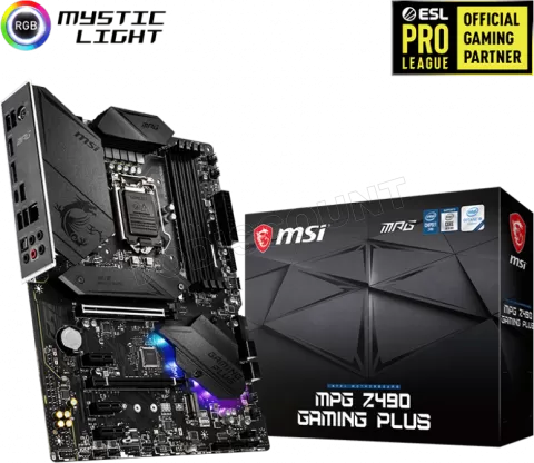 Carte Mère MSI MPG Z490 Gaming Plus (Intel LGA 1200) à prix bas