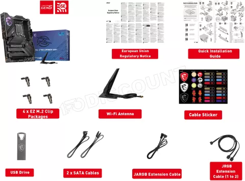 Photo de Carte Mère MSI MPG Z790 Carbon WiFi DDR5 (Intel LGA 1700)