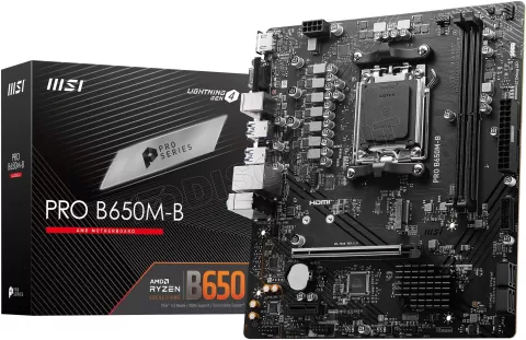 Photo de Carte Mère MSI Pro B650M-B (AM5) Micro ATX