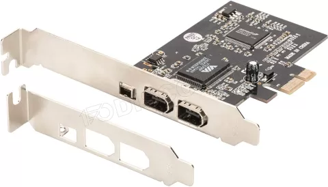 Carte PCI-Express Digitus FireWire 400 - 2 ports externe/1 mini à prix bas