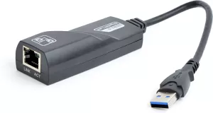 Photo de Carte Réseau Gembird USB-A 3.0 vers RJ45 Gigabit