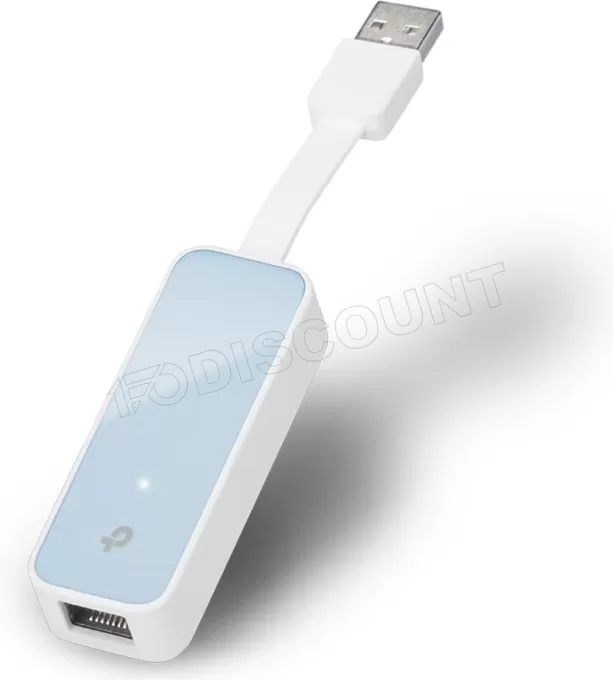 Carte Réseau USB 2.0 TP-Link UE200 vers RJ45 100Mbps (Blanc)