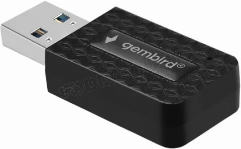 Photo de Carte Réseau USB WiFi Gembird (AC1300)