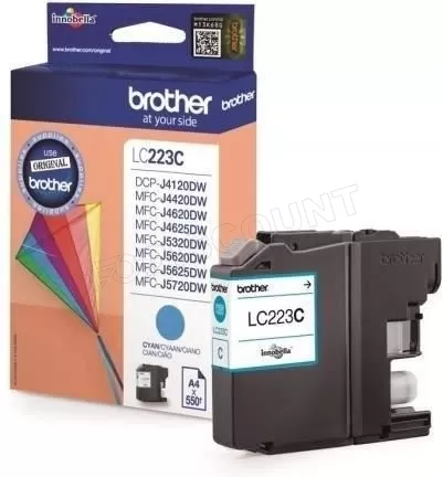 Cartouche d'encre Brother LC223C (Cyan)