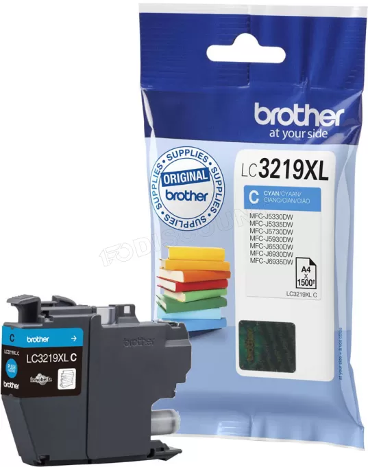 Cartouche d'encre Brother LC3219XL (Cyan)