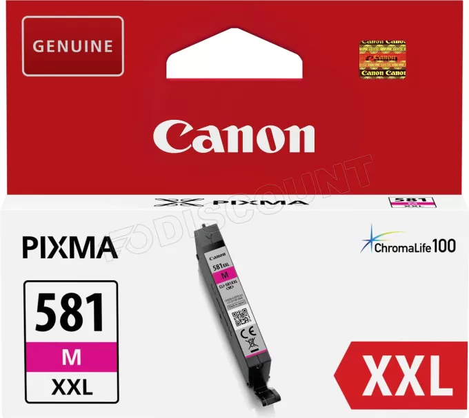 Cartouche d'encre Canon CLI-581 XXL (Magenta)