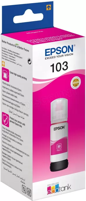 Cartouche d'encre Epson EcoTank 103 65ml (Magenta)