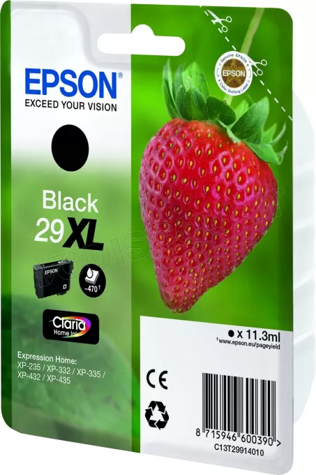 Cartouche d'encre Epson Fraise 29XL (Noir)