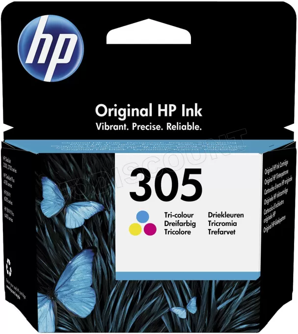 Cartouche d'encre HP 305 (3 Couleurs)