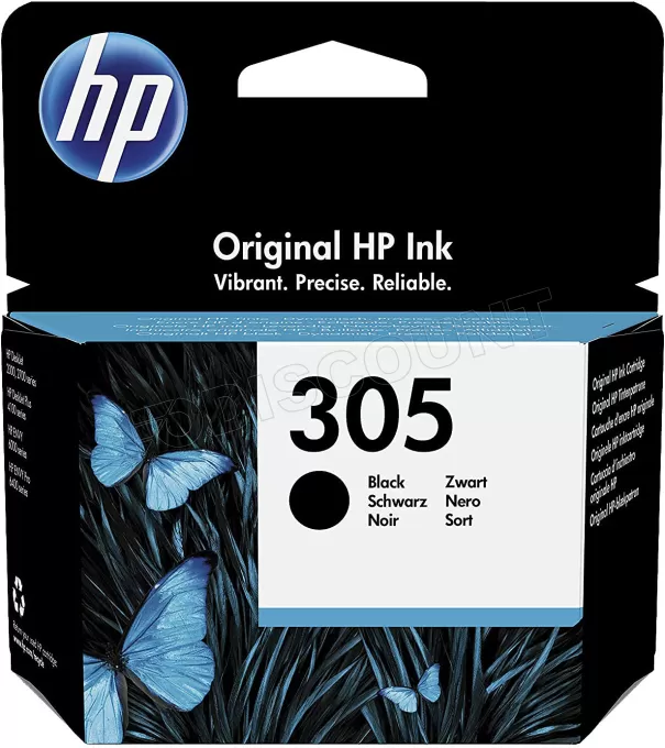 Cartouche d'encre HP 305 (Noir)