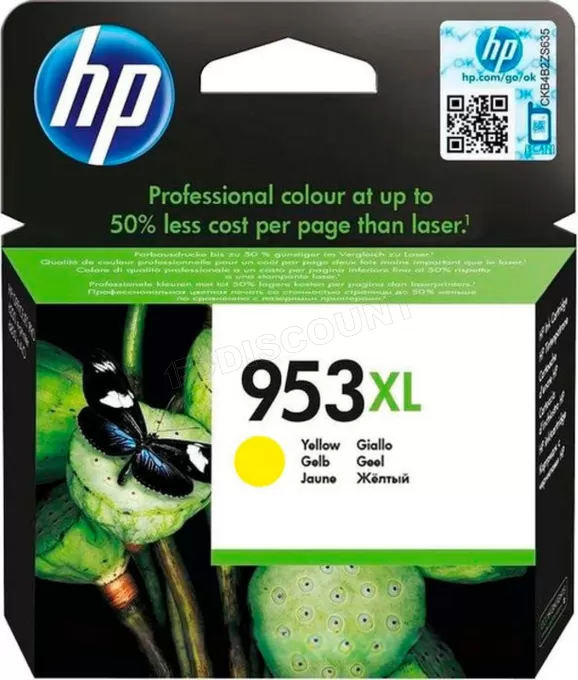 Cartouche d'encre HP 953 XL (Jaune)