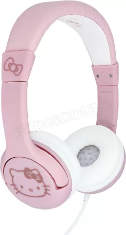 Photo de Casque filaire pour enfant OTL Hello Kitty (Rose)