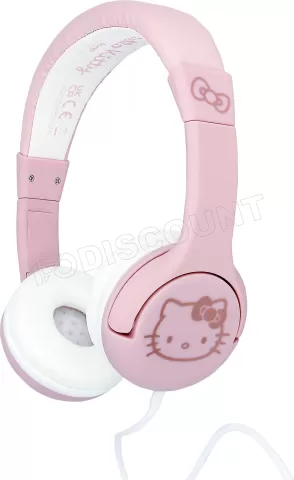 Photo de Casque filaire pour enfant OTL Hello Kitty (Rose)