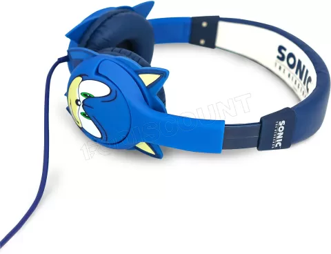 Photo de Casque filaire pour enfant OTL Sega Sonic le Hérisson (Bleu)