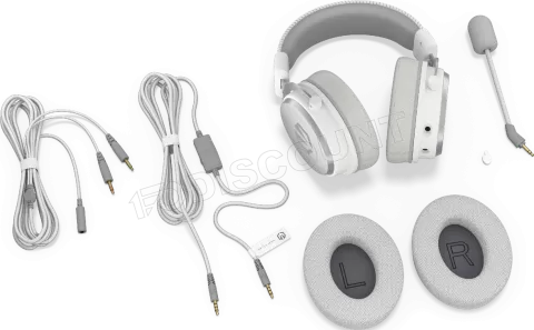 Photo de Casque Gamer filaire Endorfy Viro Onyx (Blanc)