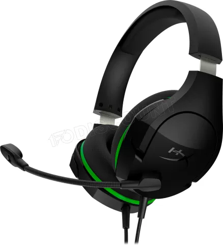 Photo de Casque Gamer filaire HyperX CloudX Stinger Core (Noir/Vert)