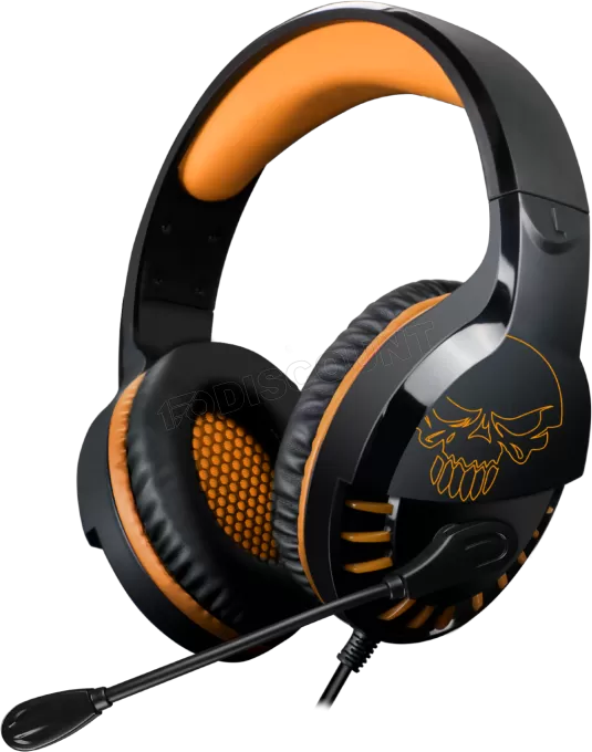 Casque Gamer filaire Spirit of Gamer Pro H3 (Noir/Orange)